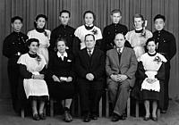 The last class photo. Tianjin, 1954